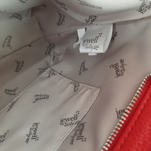 Jewell Elegant Red Tote Bag - Picture 9 of 15